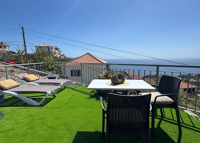 Privado Com Vista Mar E Montanha דירה פונטה דו סול